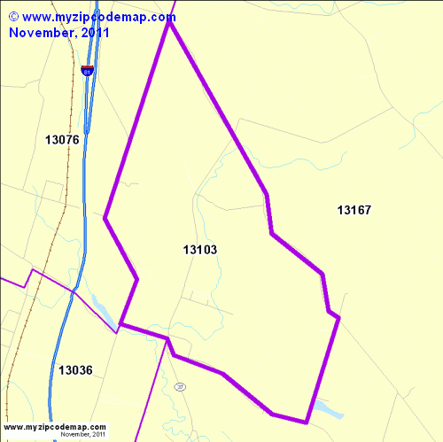 map of 13103
