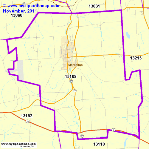 map of 13108