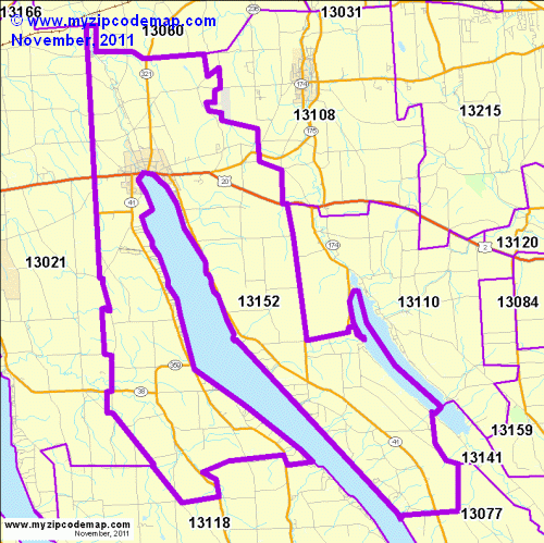 map of 13152