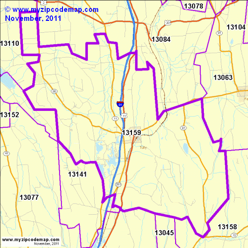 map of 13159