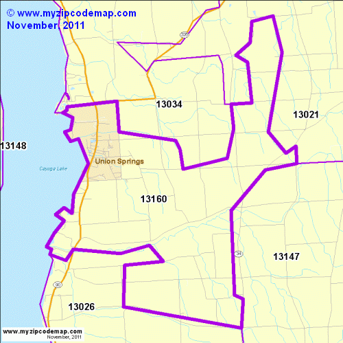 map of 13160