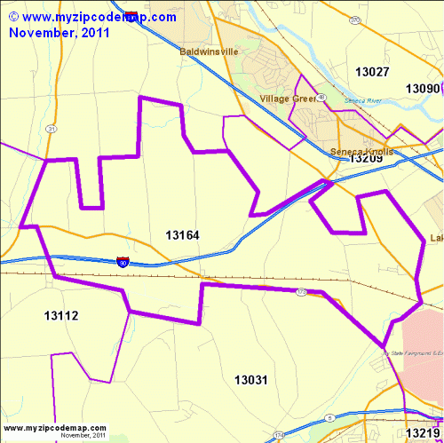 map of 13164