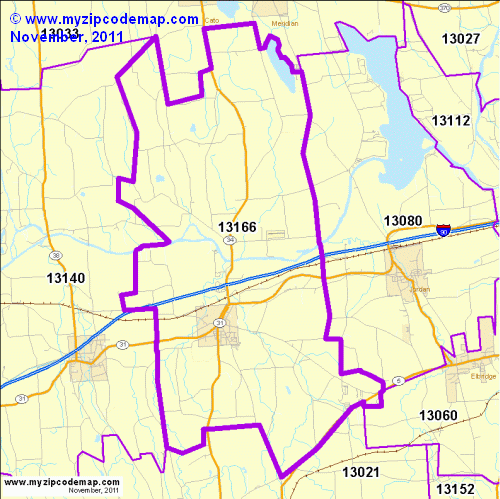 map of 13166
