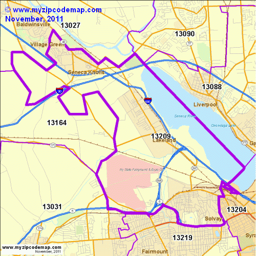 map of 13209