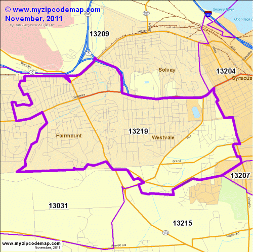 map of 13219