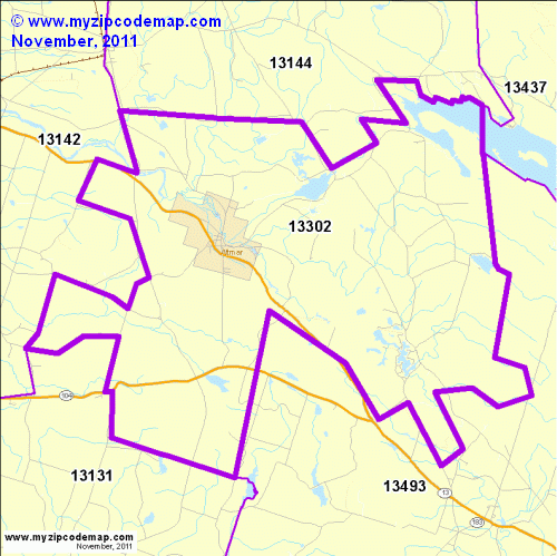 map of 13302