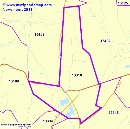 map of 13310