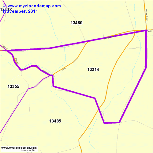 map of 13314