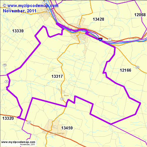 map of 13317