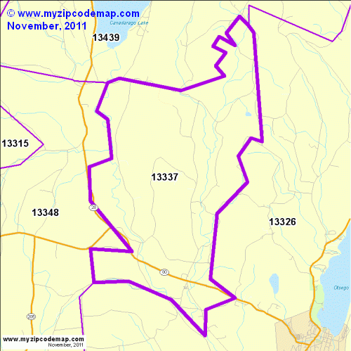 map of 13337