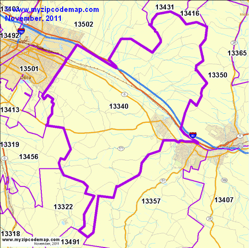 map of 13340