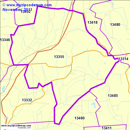 map of 13355