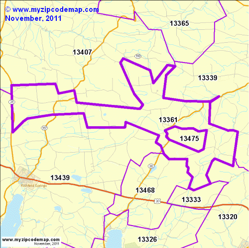 map of 13361