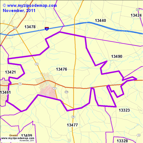 map of 13476