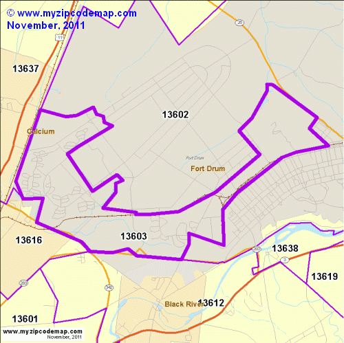 map of 13603