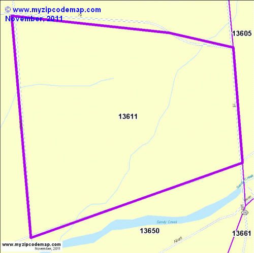 map of 13611