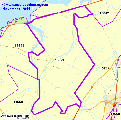 map of 13621