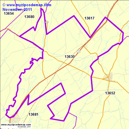 map of 13630