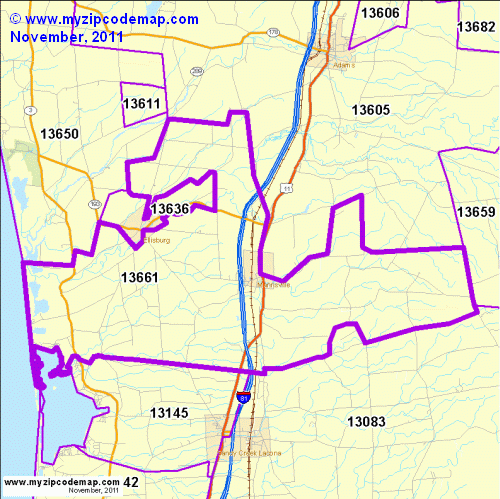 map of 13661