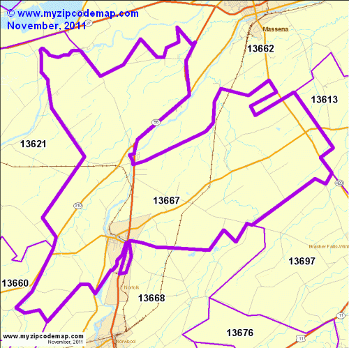 map of 13667