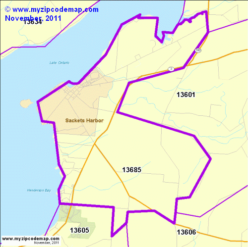 map of 13685