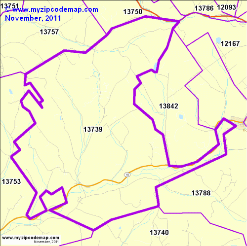 map of 13739