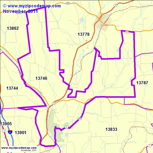 map of 13746