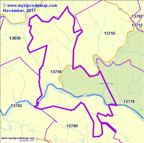 map of 13756