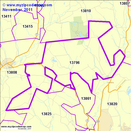 map of 13796