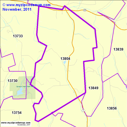 map of 13804