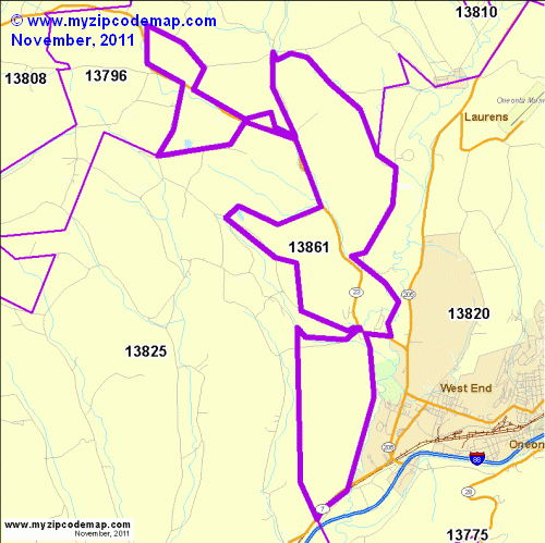 map of 13861