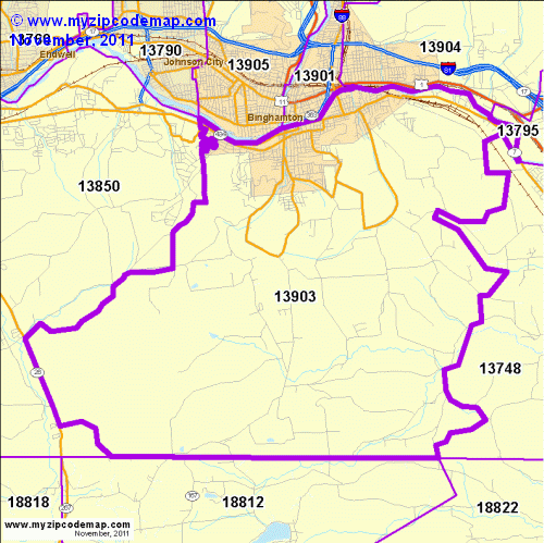 map of 13903