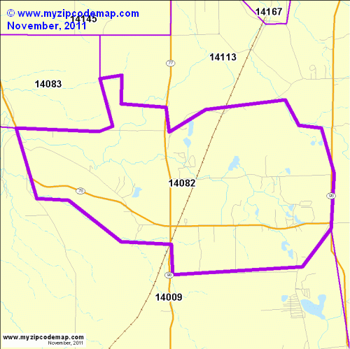 map of 14082