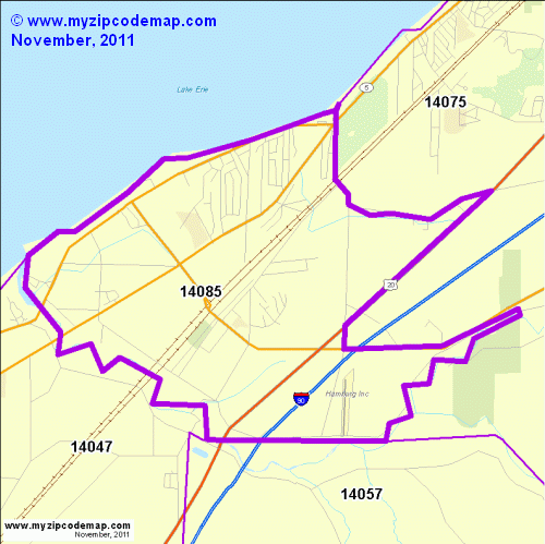 map of 14085