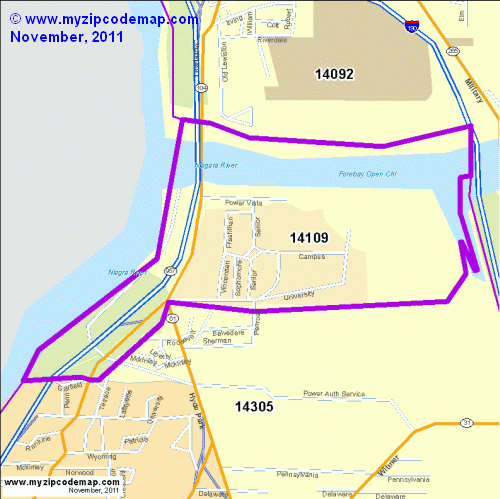 map of 14109