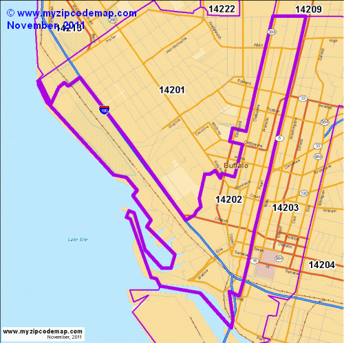 map of 14202