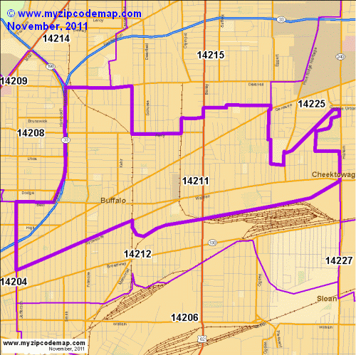 map of 14211