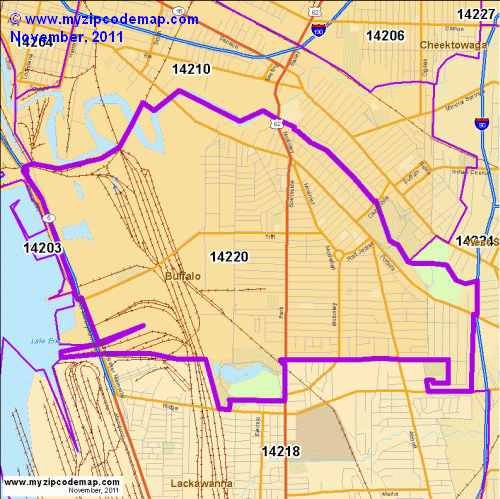map of 14220