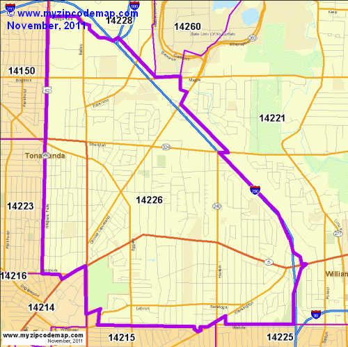map of 14226