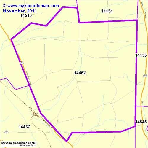 map of 14462
