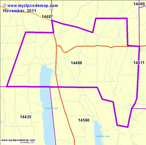 map of 14466