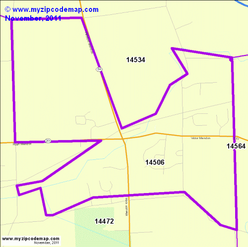 map of 14506