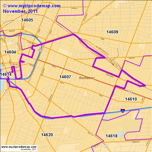 map of 14607