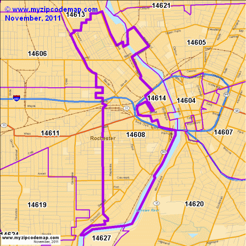 map of 14608