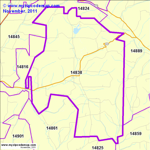 map of 14838