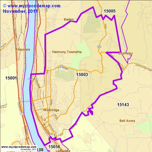 map of 15003