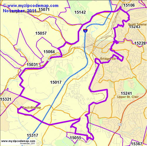 map of 15017