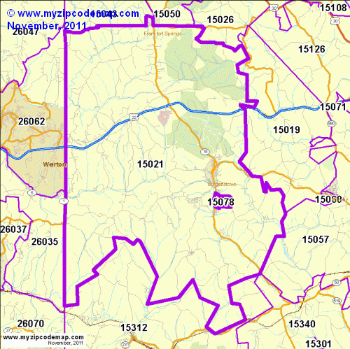 map of 15021
