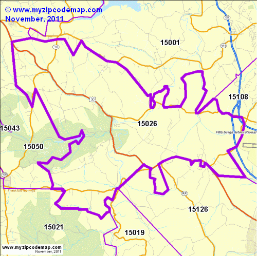 map of 15026