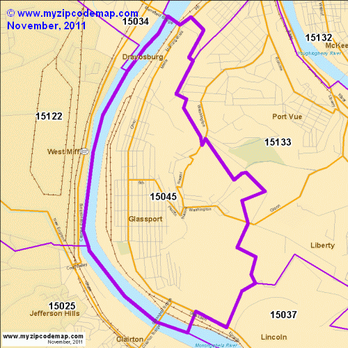 map of 15045